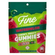Photograph of product: Fine Watermelon Go Gummies 1000mg - 1000mg