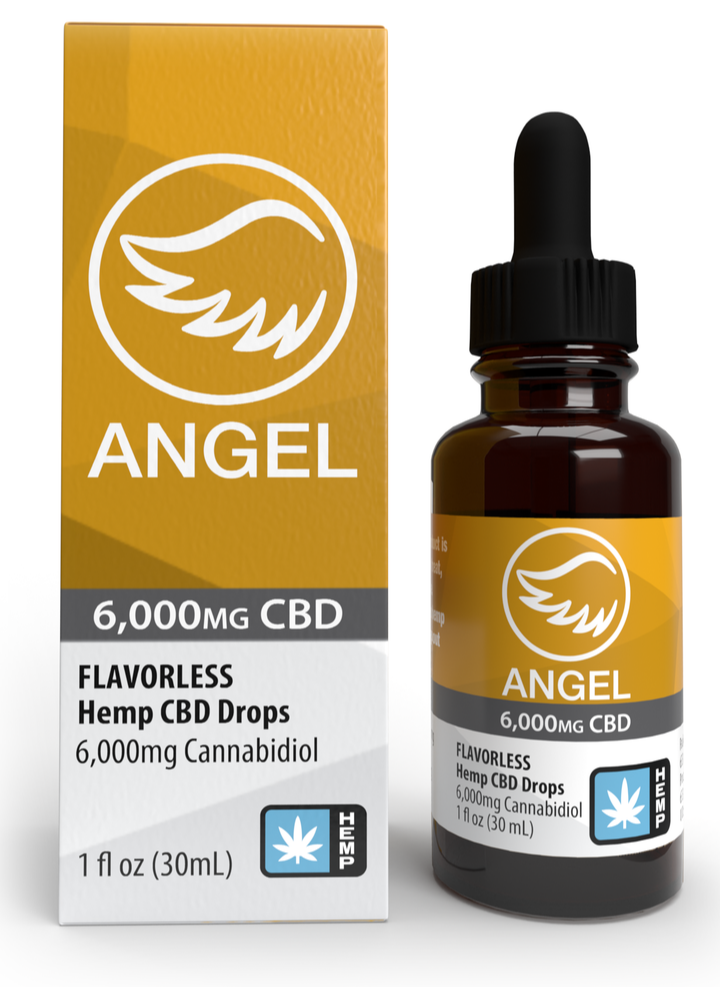 Photograph of product: Angel CBD - Flavorless 6000 mg