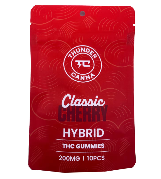 Photograph of product: Thunder Canna Cherry Gummies 200mg