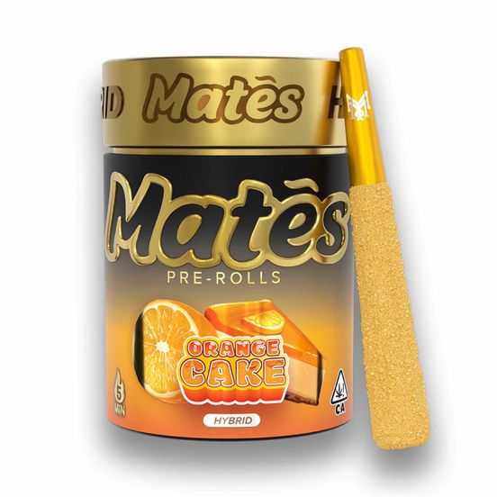 Photograph of product: Orange Cake Mates Infused Pre Rolls - 