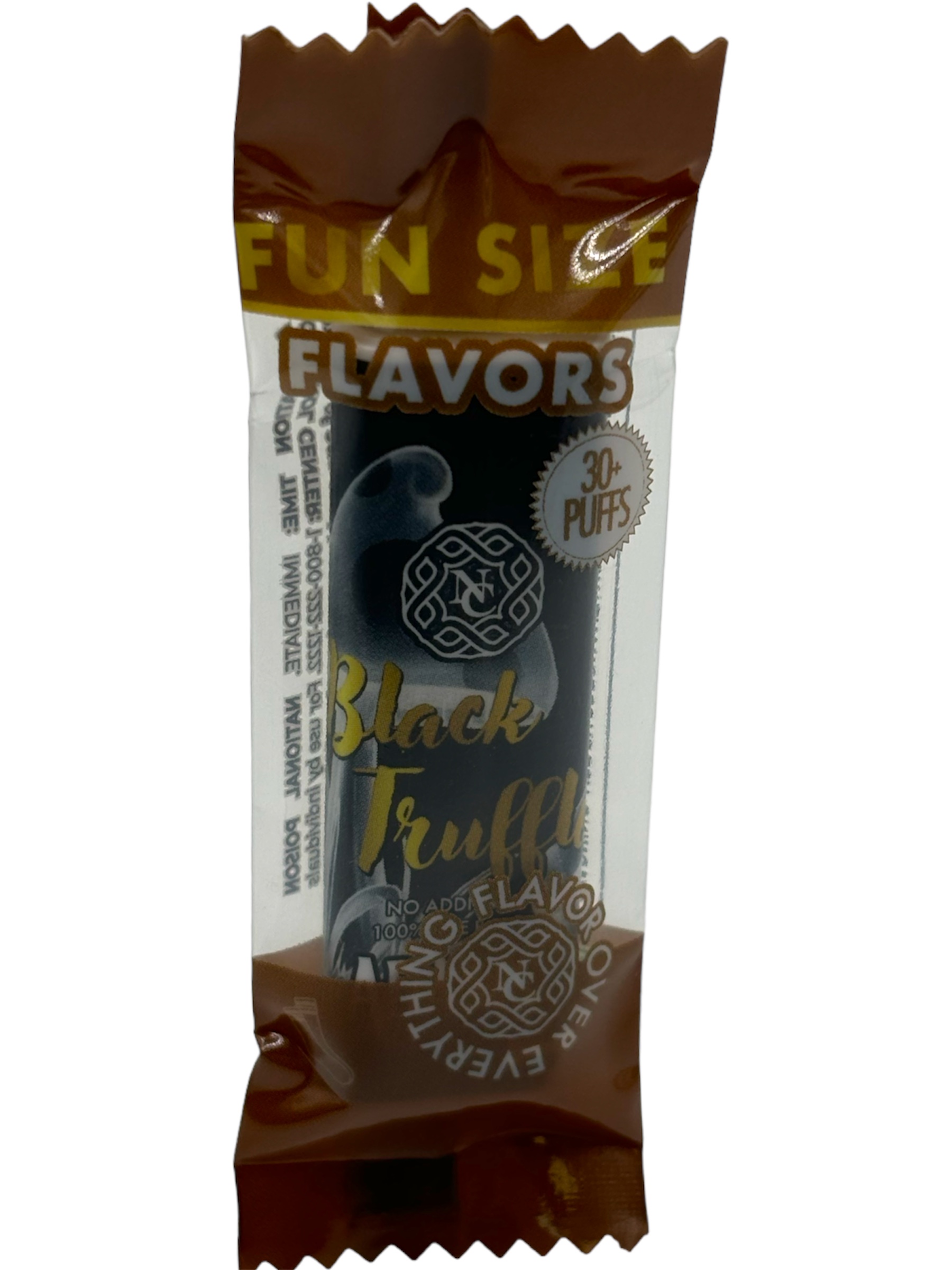 Photograph of product: North Coast x Adams Family Black Truffle Fun Size au chocolat Rosin Disposable Vape Rec