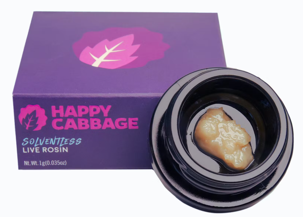 Photograph of product: Happy Cabbage Live Rosin Batter | Super Boof (H)
