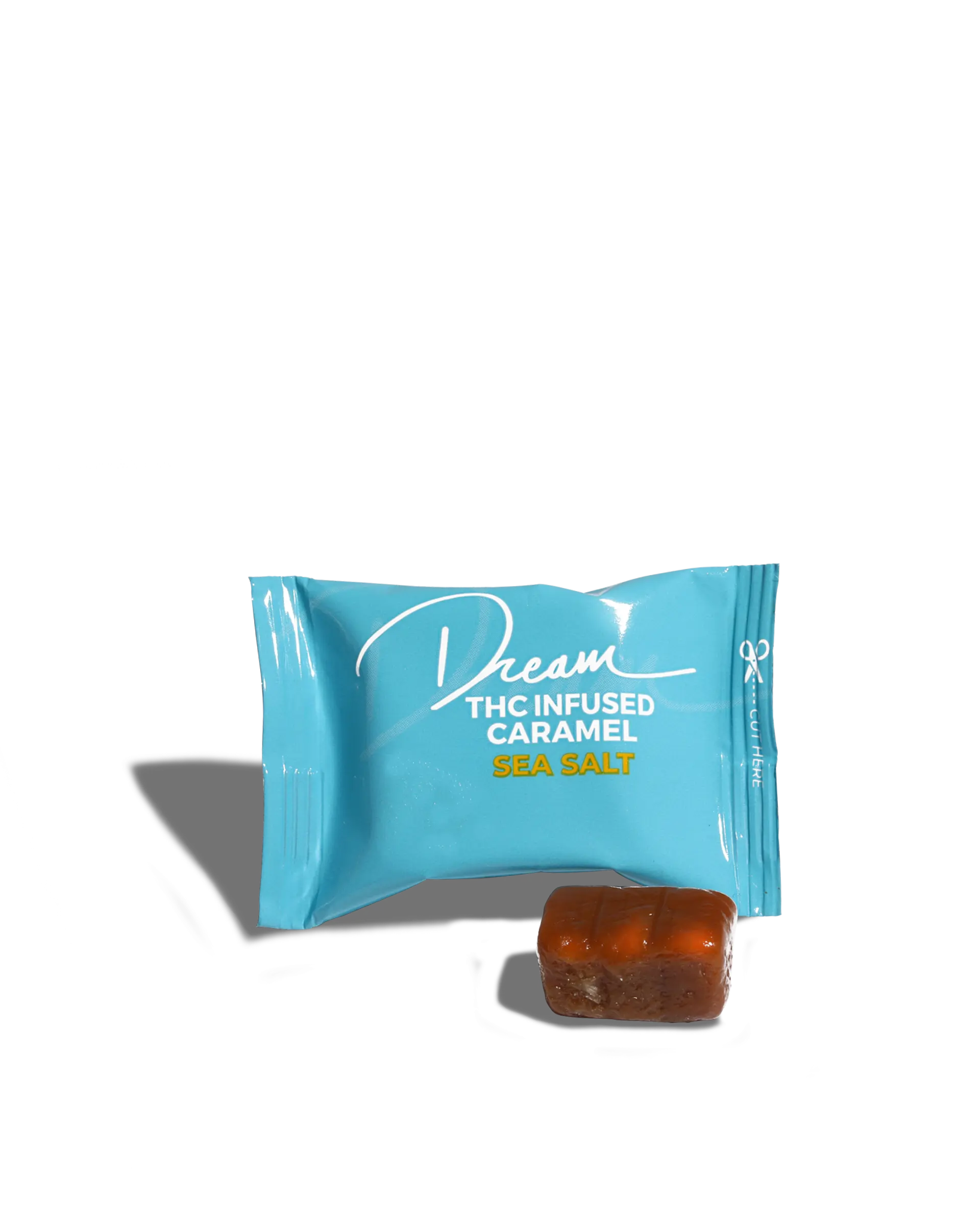 Photograph of product: Dream | 10mg Caramels | Sea Salt Carmel