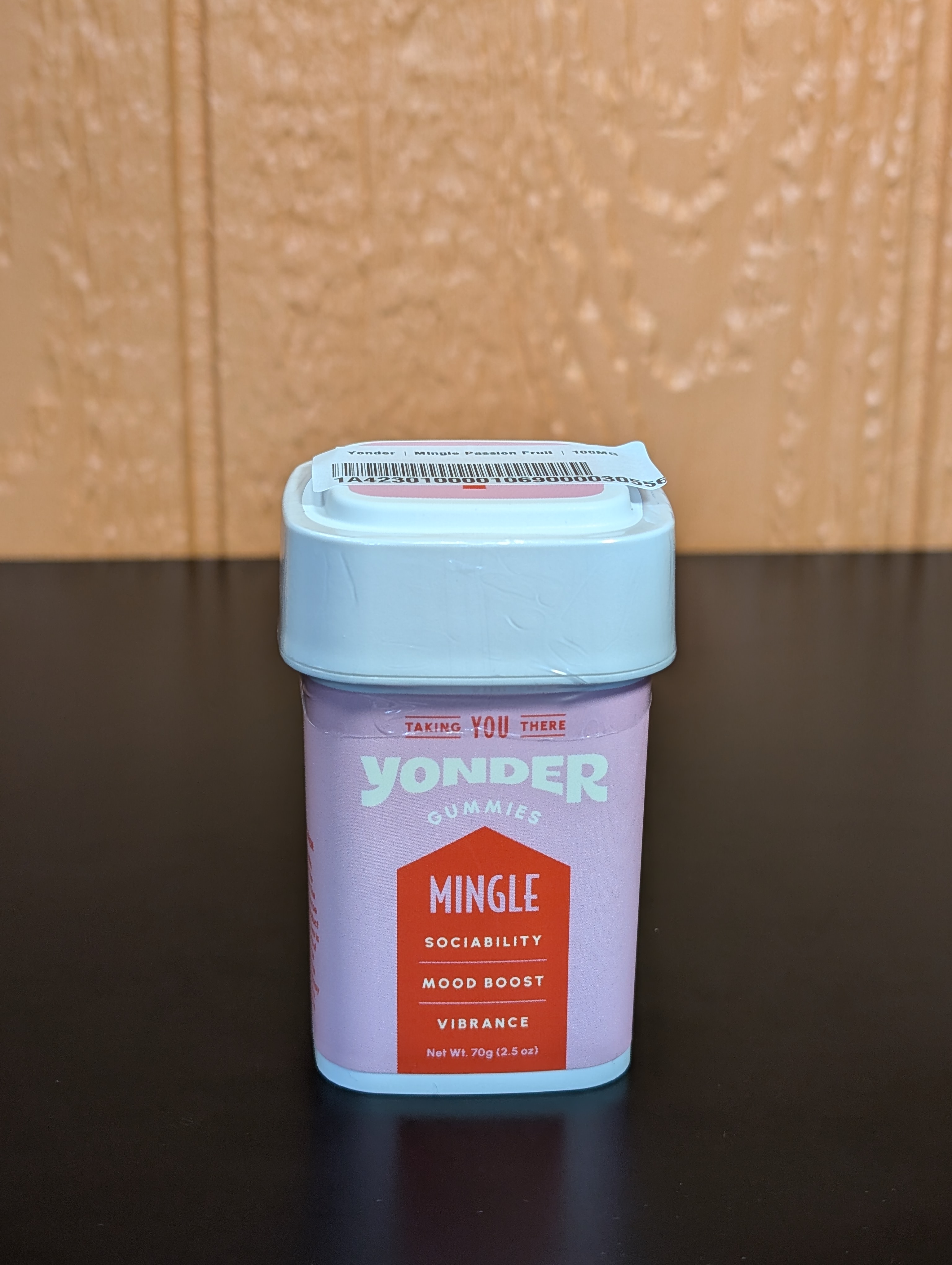 Photograph of product: Yonder | Mingle Passion Fruit | 100MG