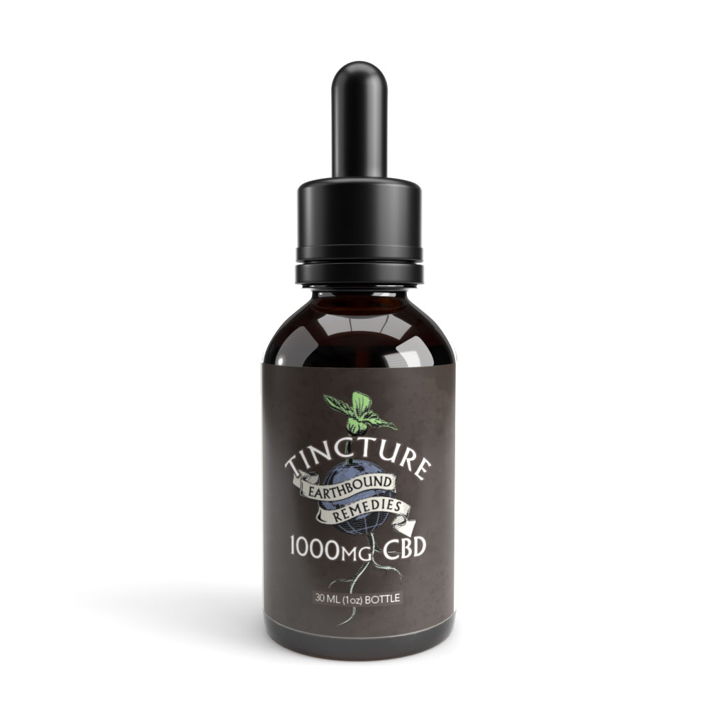 Photograph of product: Earthbound Remedies | 1000mg CBD Tincture