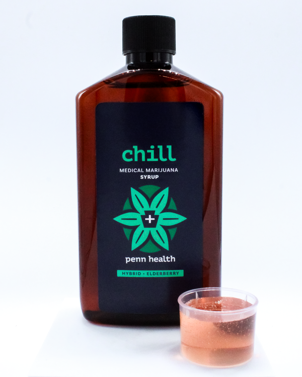 Photograph of product: Chill Elderberry Syrup 500mg