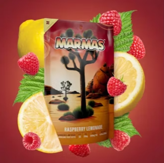 Photograph of product: 4Front Marma's Raspberry Lemonade Fruit Bites 5mg 20pk (~100mg)