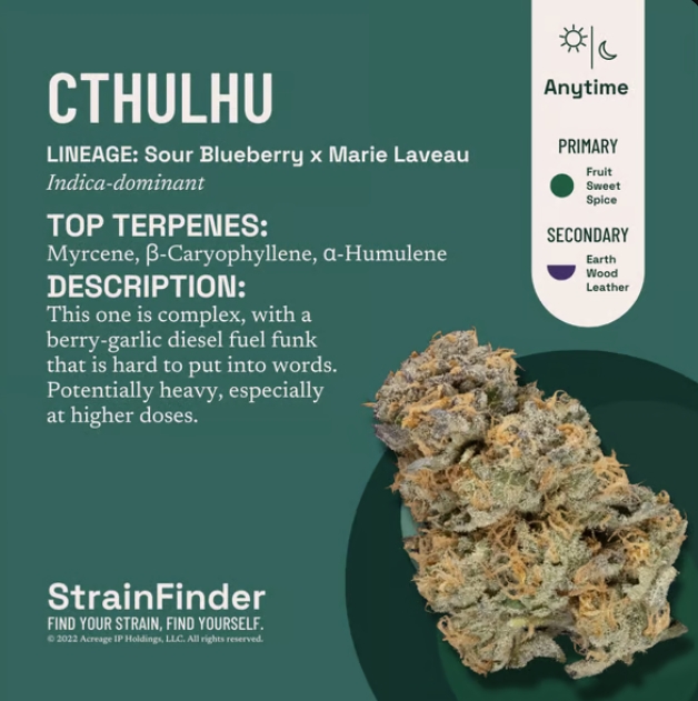 Photograph of product: The Botanist | Flower | Cthulhu - 14g