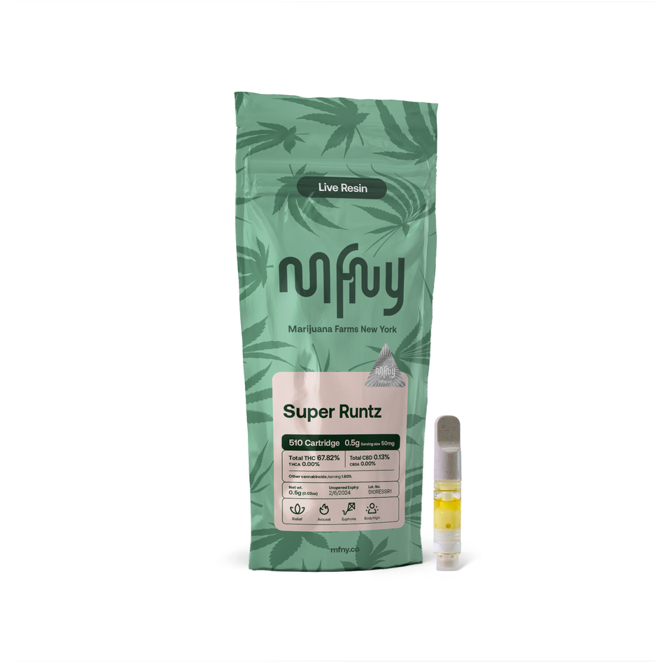 Photograph of product: MFNY | Grape Guava | .5g Live Resin Vape Cart