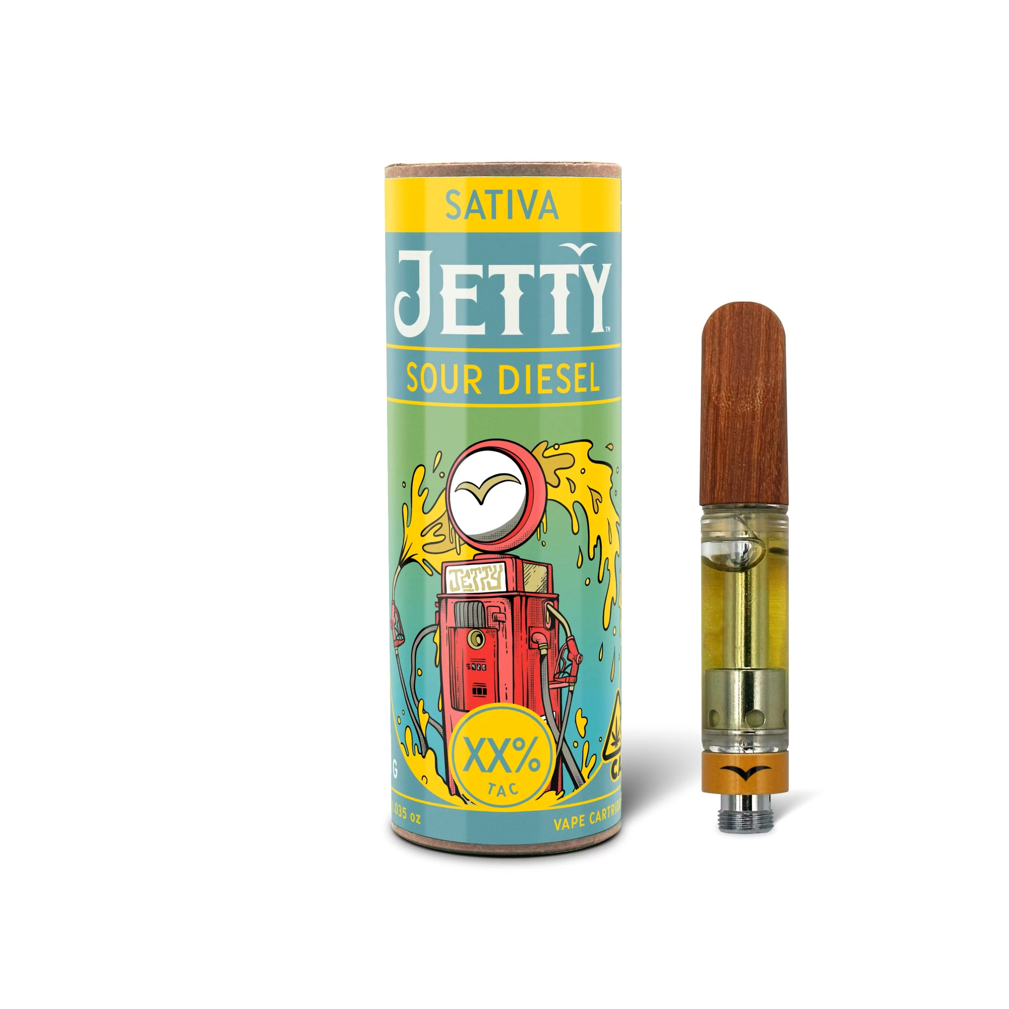 Photograph of product: SOUR DIESEL 1G CARTRIDGE