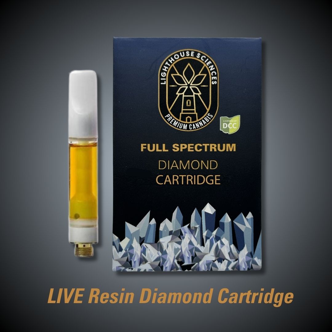 Photograph of product: LA Kush Cake | Diamond Cartridge (LIVE Resin) | [1g]