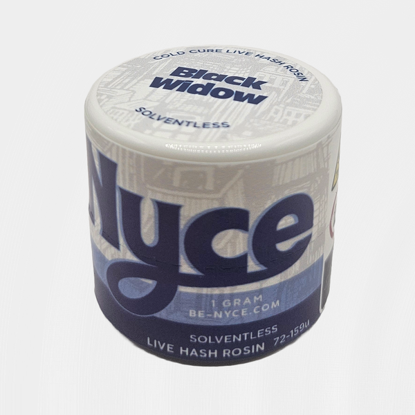 Photograph of product: NYCE I Black Widow I Rosin I