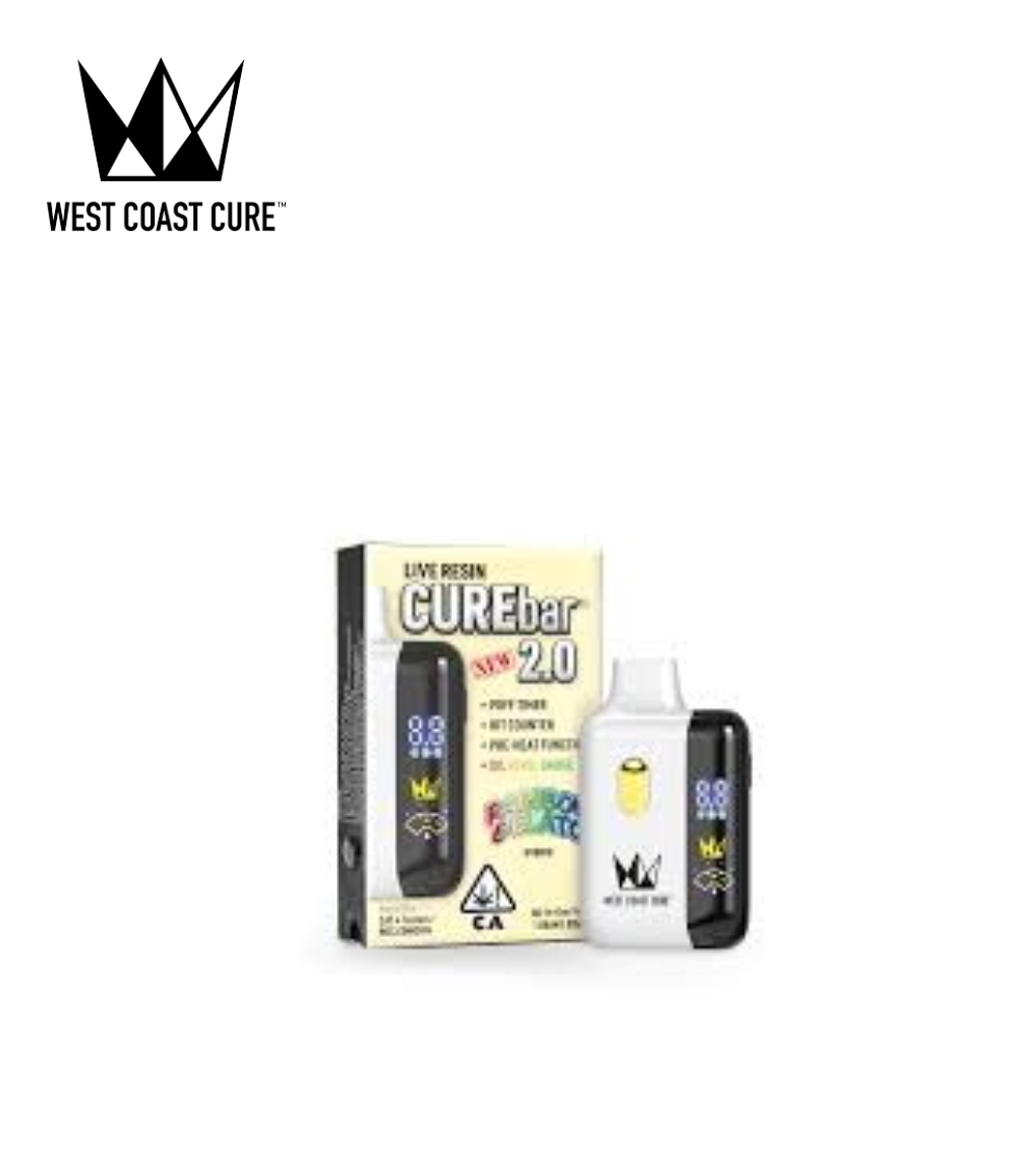 Photograph of product: RAINBOW GELATO 1G LIVE RESIN 2.0 ALL IN ONE