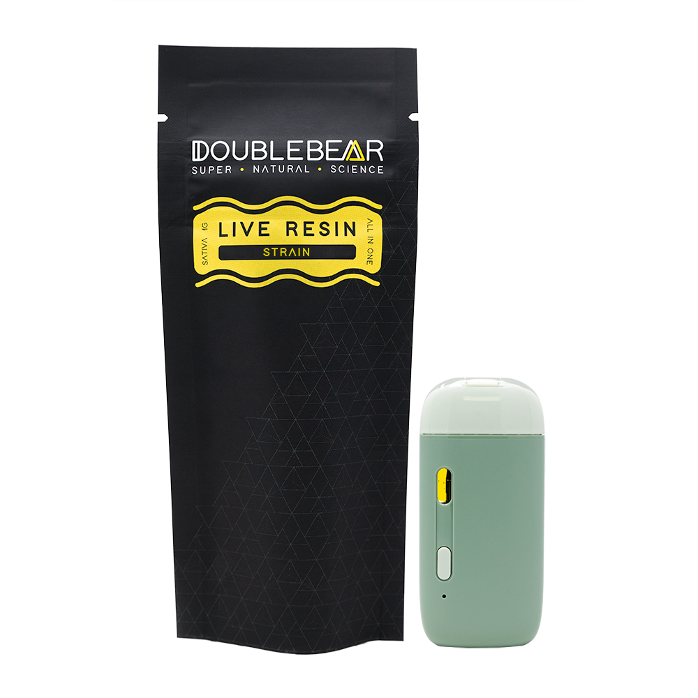 Photograph of product: Dark Blue Daydream | Live Resin All-In-One Disposable | 1000mg