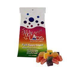 Photograph of product: Lit Labs | Mixed Flavor Full Spectrum CBD Gummies