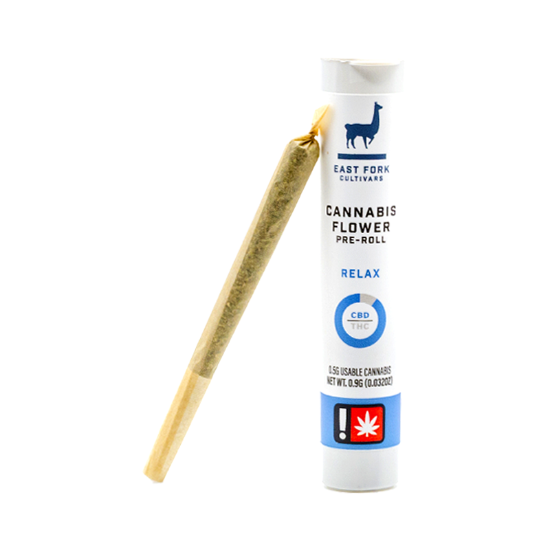 Photograph of product: East Fork - Pineapple Kush (25:1) Pre-Roll (C)