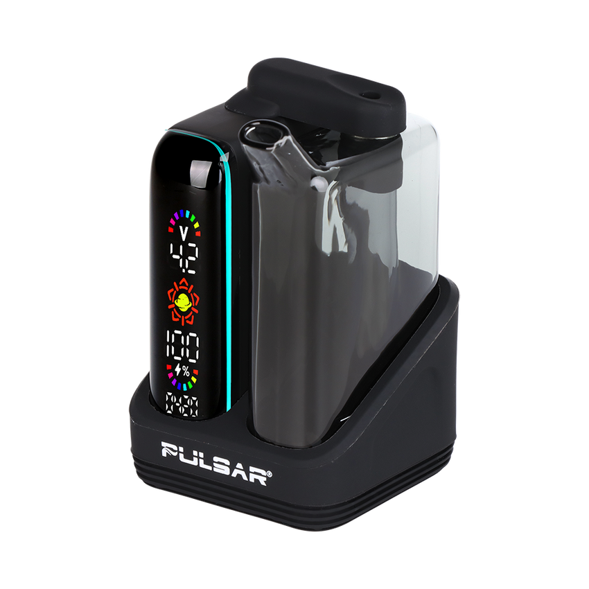 Photograph of product: Pulsar 510 DL 5.0 Bubbler Dab Kit with Atomizer | Black | 1000mAh