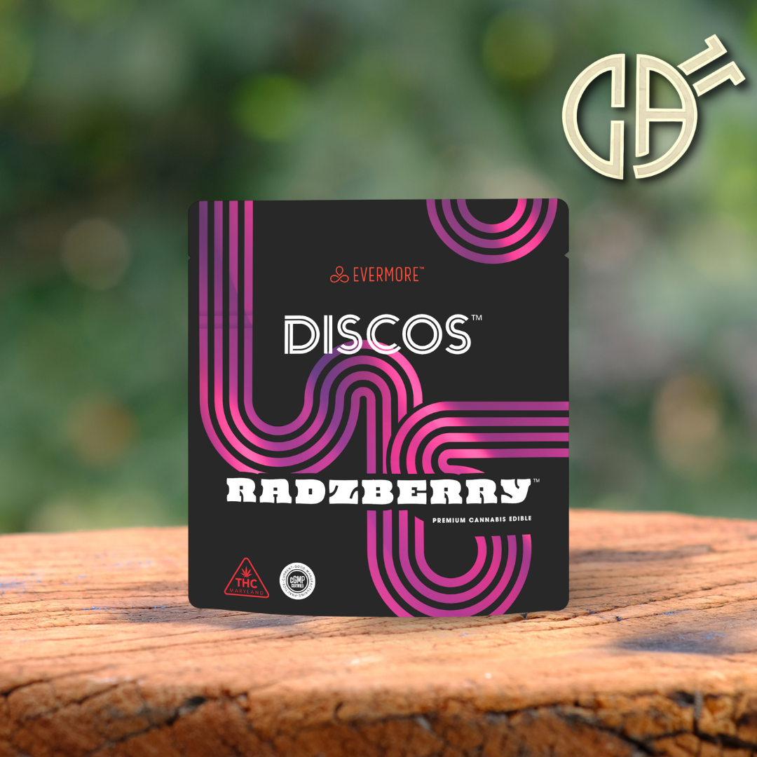 Photograph of product: Discos | Radzberry "Full Spectrum" Chews 10mg - 10pk | 100mg