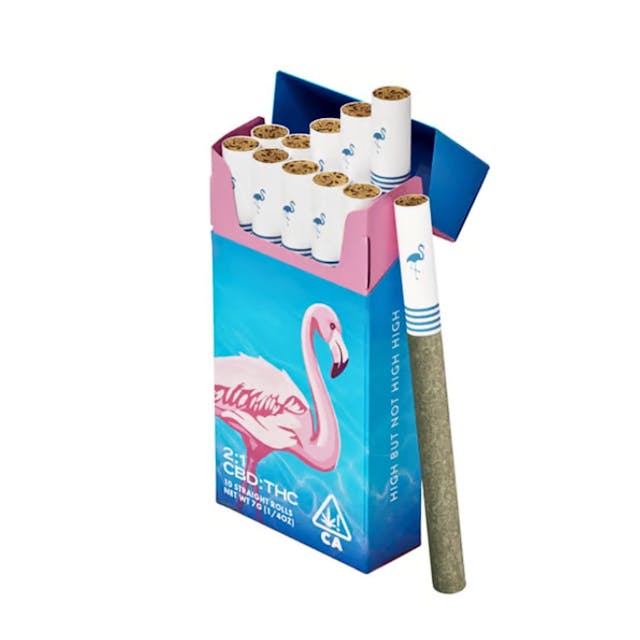 Photograph of product: Lights 2:1 CBD 10pk Prerolls - 