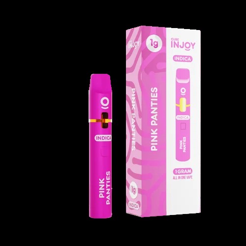 Photograph of product: 2g Pink Panties Cure Injoy Disposable - 2.00 s