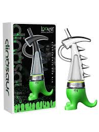 Photograph of product: Dinosaur Mini Portable Dab Rig | Green