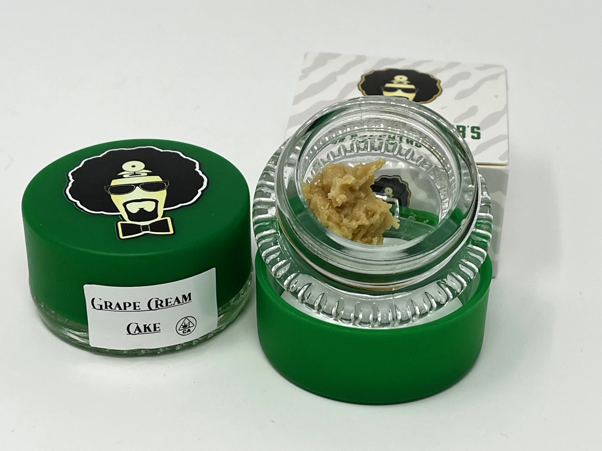 Photograph of product: Grape Cream Cake - Solventless