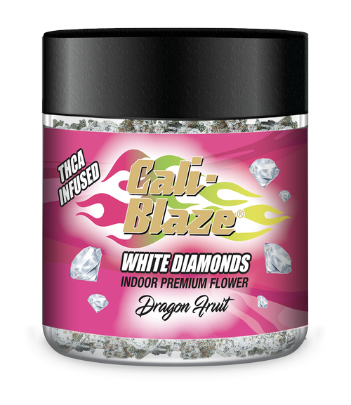 Photograph of product: Cali-Blaze | Dragon Fruit | 3.5G TH-ouia/White Diamond Infused Flower