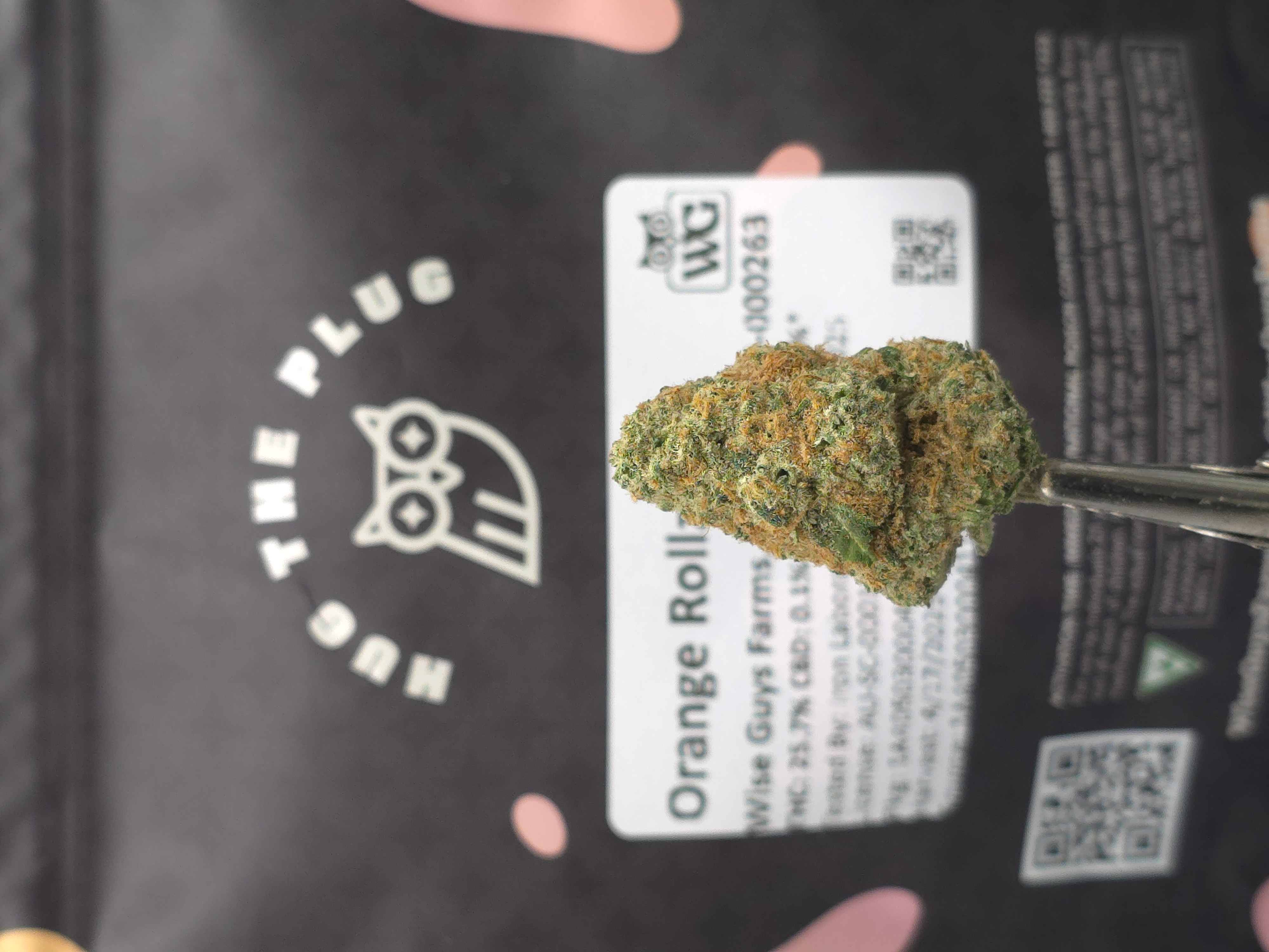 Photograph of product: Wise Guys Farms | Orange Rollz Prepack - 3.5g