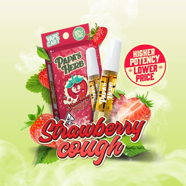 Photograph of product: Strawberry Cough | 1g Cartridge