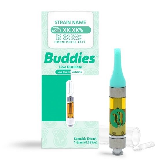 Photograph of product: Live Distillate Cartridge | Cosmic Royalty | 1g