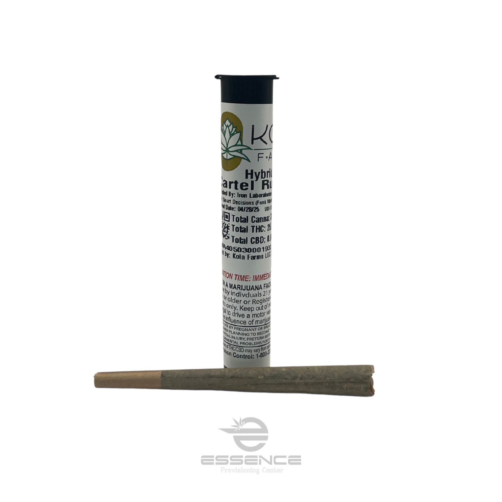 Photograph of product: Kola - Cartel Runtz Pre-Roll