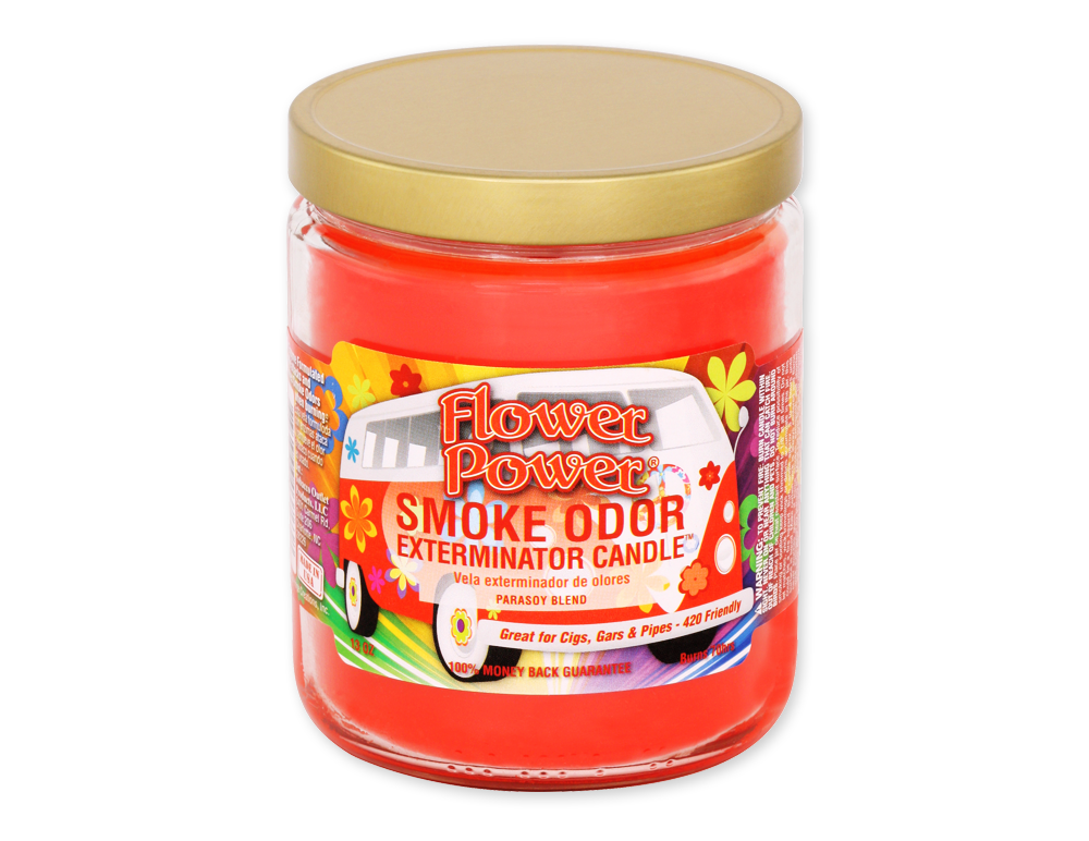 Photograph of Product: Smoke Odor Exterminator 13oz Jar Candle - Flower Power