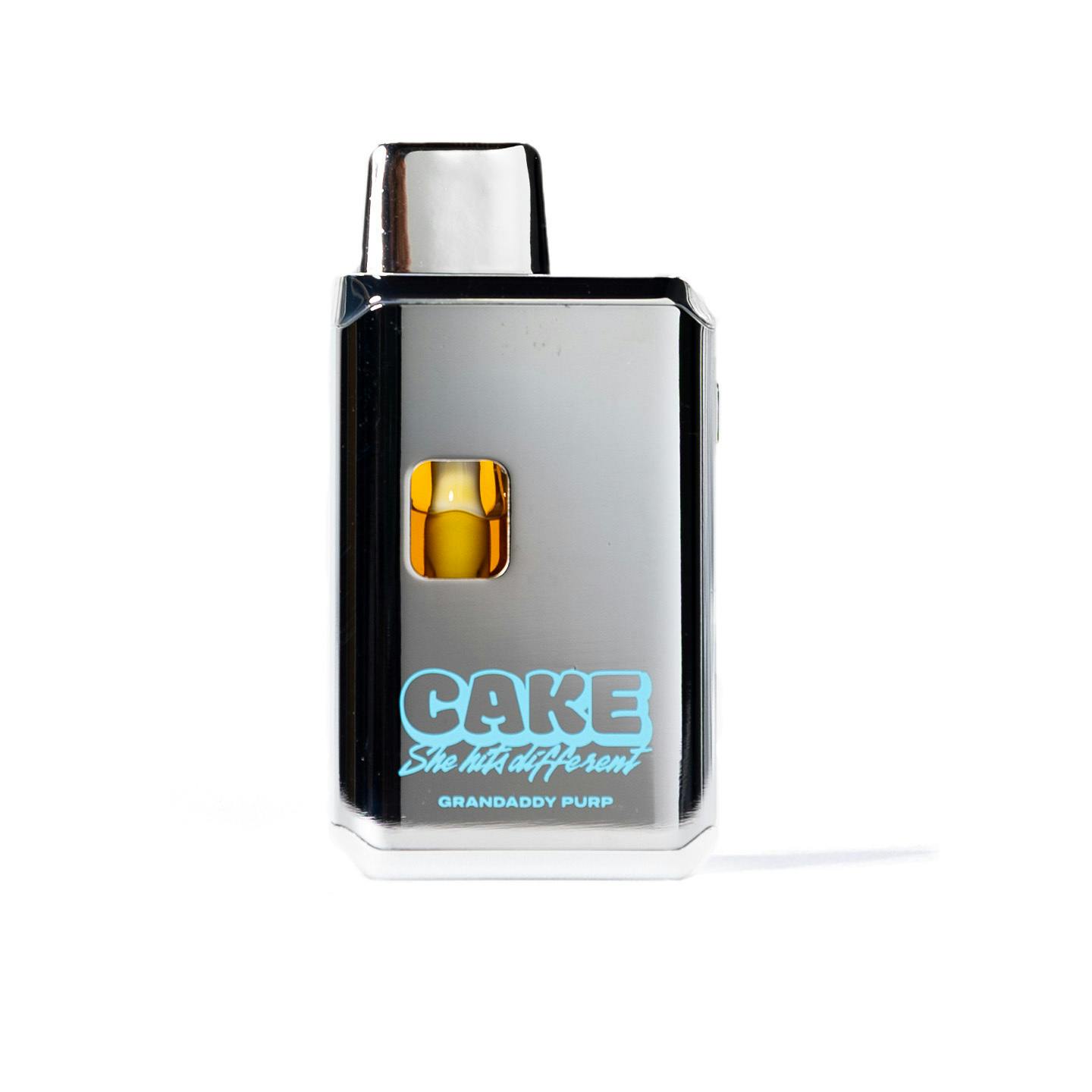 Photograph of product: CAKE: GRANDDADDY PURP 1G CRYO LIVE RESIN AIO