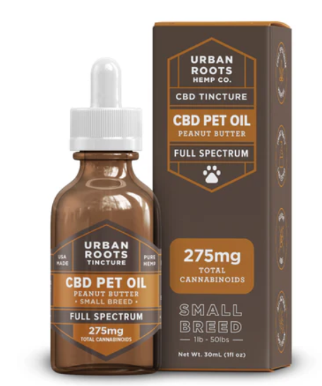 Photograph of product: Urban Roots | Small Breed Pet Tincture | 275mg