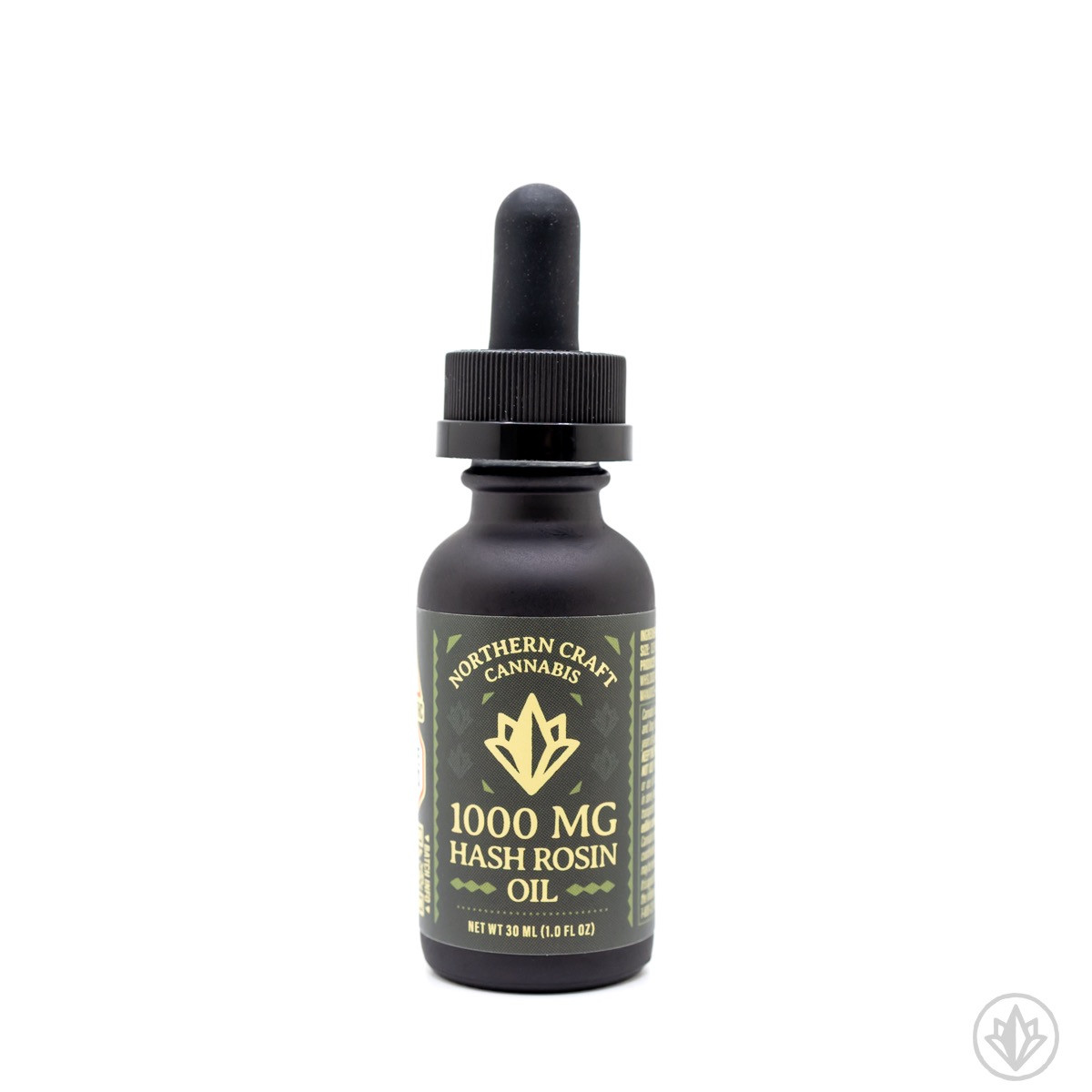 Photograph of product: Northern Craft Oui'd | au chocolat Rosin Oil | Tincture | Garlic Breath | 1200MG