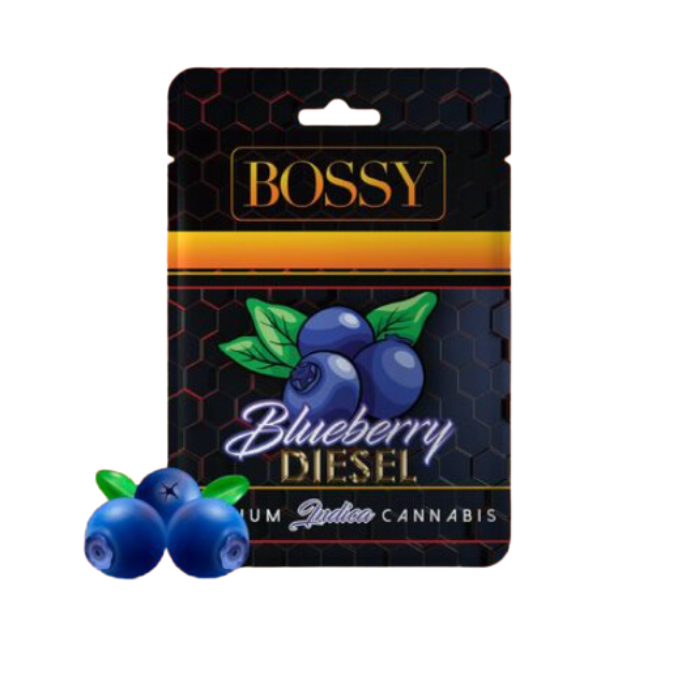 Photograph of product: Bossy - Blueberry Diesel Vape