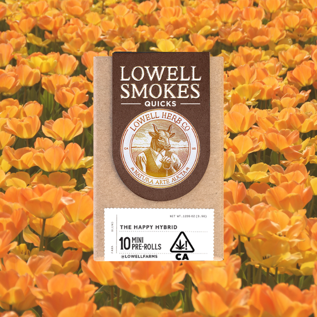 Photograph of product: PREROLL | THE HAPPY HYBRID BLEND | 6-PACK | 3.5G
