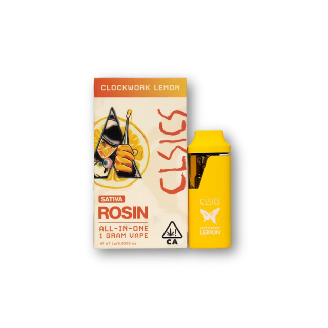 Photograph of product: Clockwork Lemon Live Rosin Ready To Use [S]