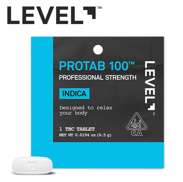 Photograph of product: Level - Protab 100 - Oui'd - 1 Tablet - 