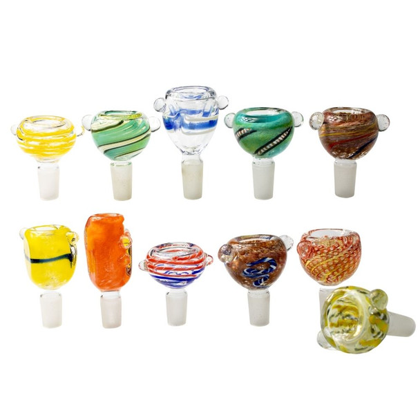 Photograph of product: 14mm Flower Clear w/ multi color