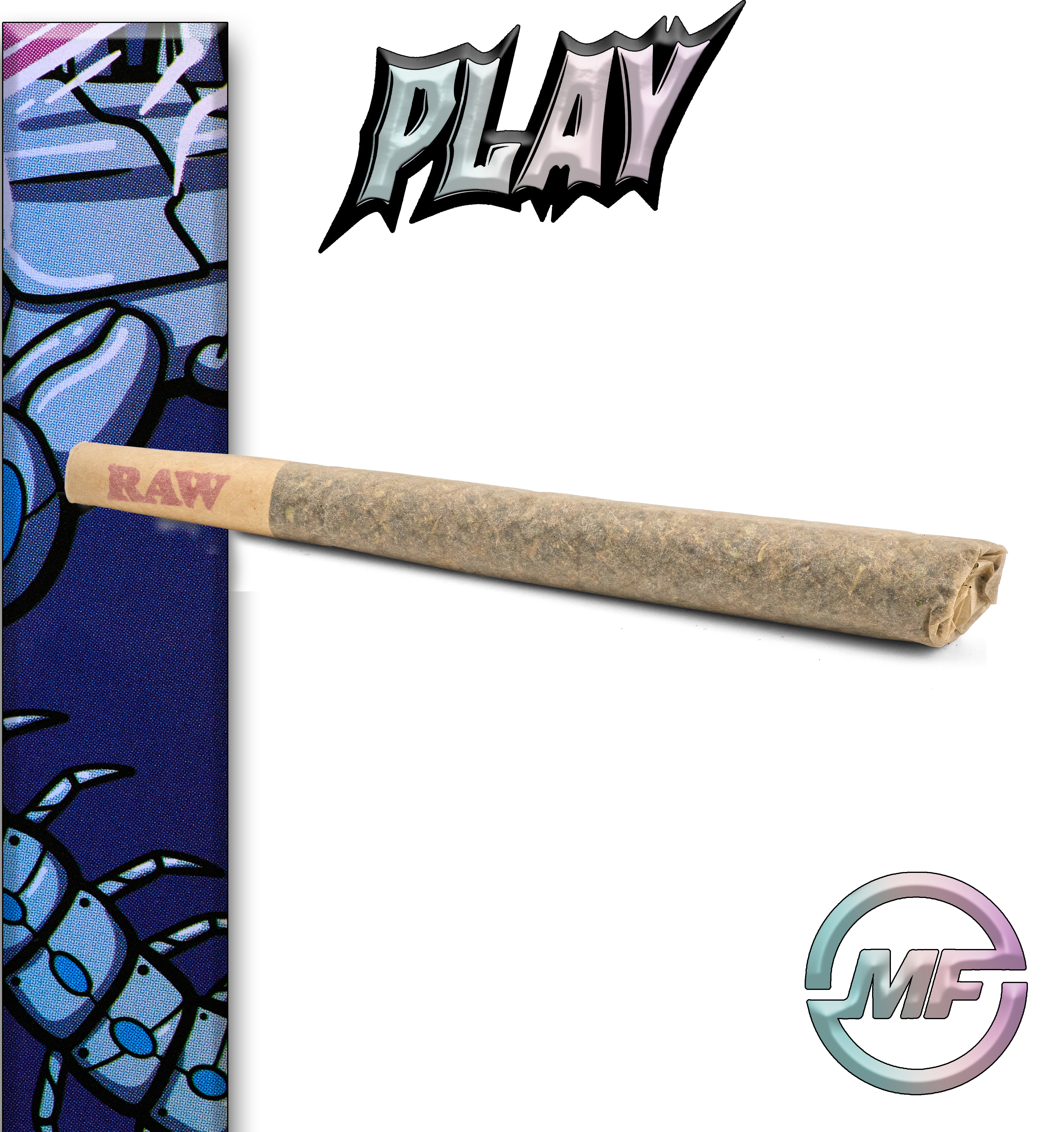 Photograph of product: Play | Strawberry Candy | Infused Pre-Roll | 1.2g