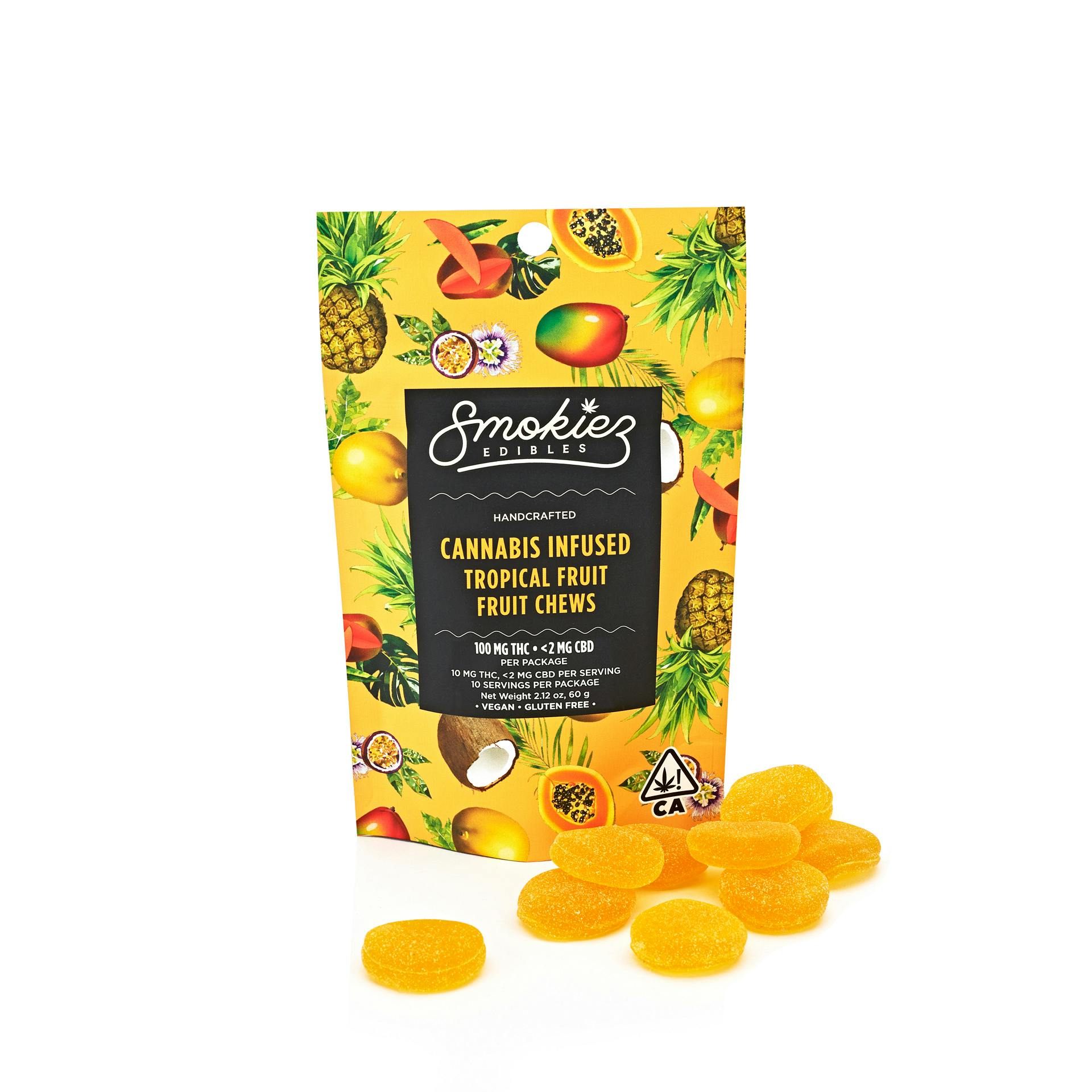 Photograph of product: Tropical Fruit Oui'd | 10mg Gummies 10-pack