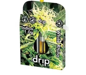 Photograph of product: White Rhino (Hybrid) 1g 510 Pen by Drip