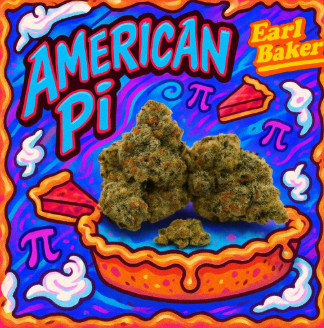 Photograph of product: Earl Baker - Whole Flower - American P I 023 - 3.5g