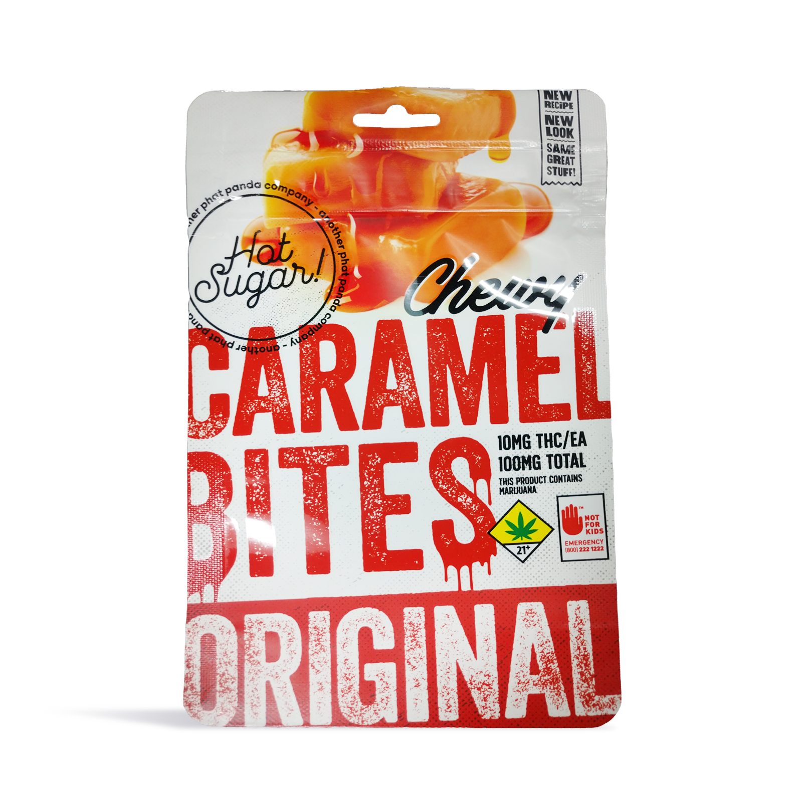 Photograph of product: Original Chewy Caramel Bites 10-pack