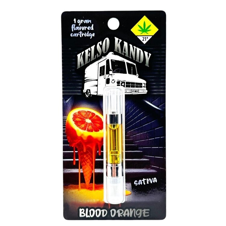 Photograph of product: Kelso Kandy: Blood Orange - Distillate Cartridge
