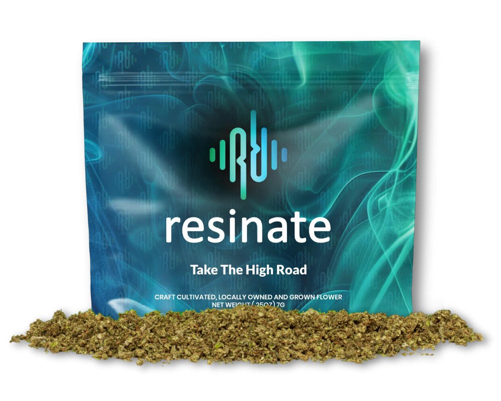 Photograph of product: 1:1 (CBD:TH-oui) Strawberry Lotus | 7g Preground Flower