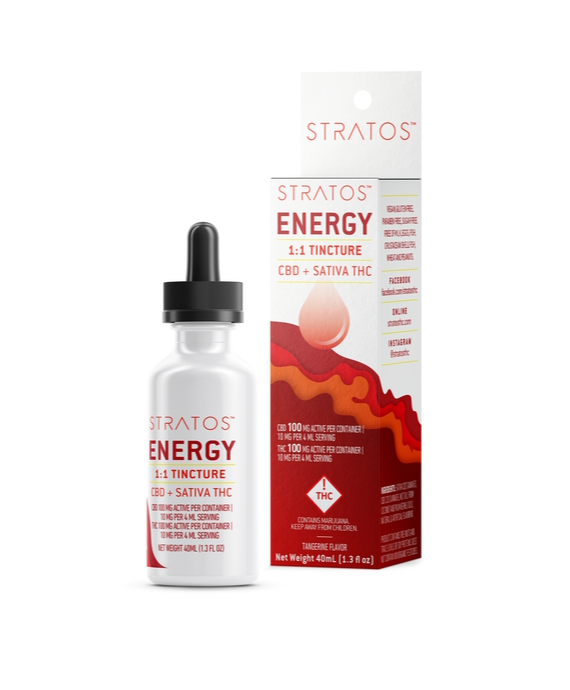 Photograph of Product: Stratos - Tincture Energy 1:1 - Tangerine