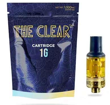 Photograph of product: The Clear - Banana Cream  - Vape Cartridge - 1g