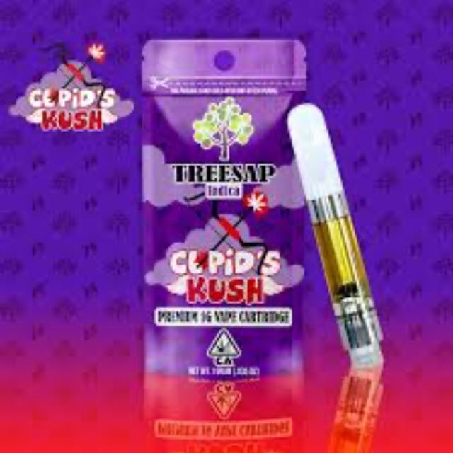 Photograph of product: Treesap - Cart 1g (IND) - Cupid's Kush - 